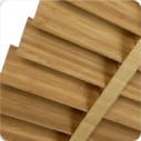 Żaluzje bambusowe 50mm - Ciemny natural